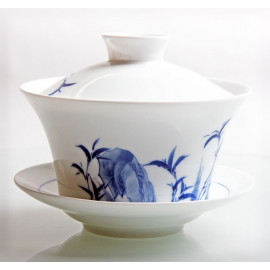 "Bamboo" Porcelain Gaiwan