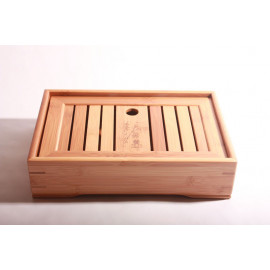 Small Bamboo Tea Table 27X18.5X6.3cm
