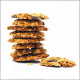 Oat Flakes Cookies with Dark Chocolate 70% - Without Flour