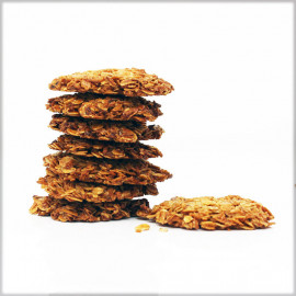 Oat Flakes Cookies with Coconut Shreds - Without Flour