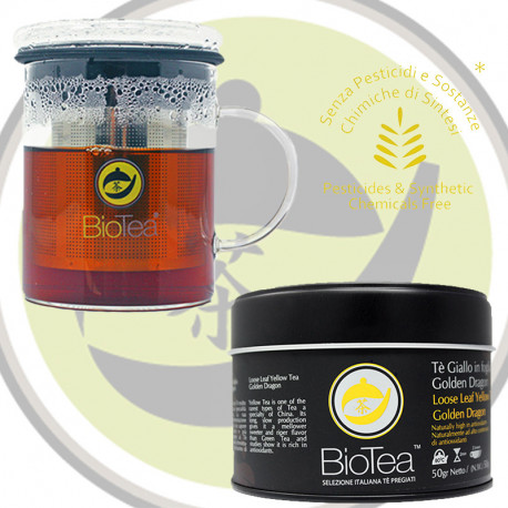 Infuser 350ml + Golden Dragon Yellow Tea