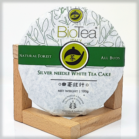 Silver Needle White Tea Cake