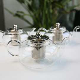 Borosilicate glass teapot Classicca