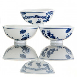 "Chinese"- 6 Teaups Set
